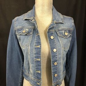 Mossimo cropped denim jacket